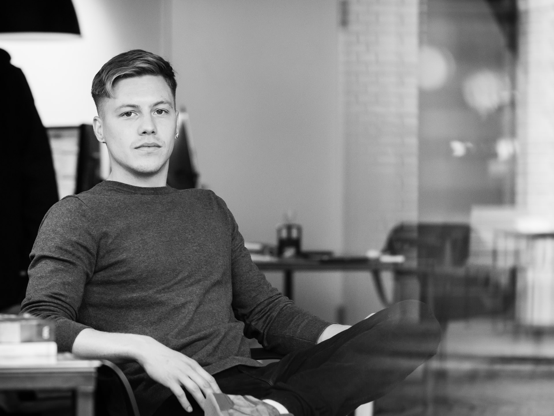 Employer branding, Black & White Portrait Photography, Corporate Editorial Photography