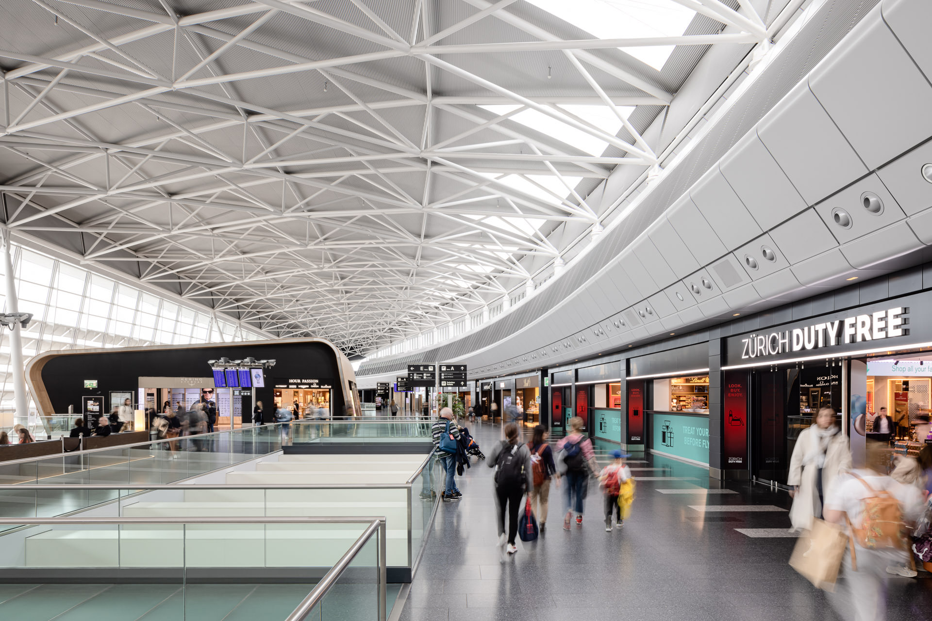 Zurich Airport, Airside Center. Canton Zurich image campaign photos by Philippe Wiget