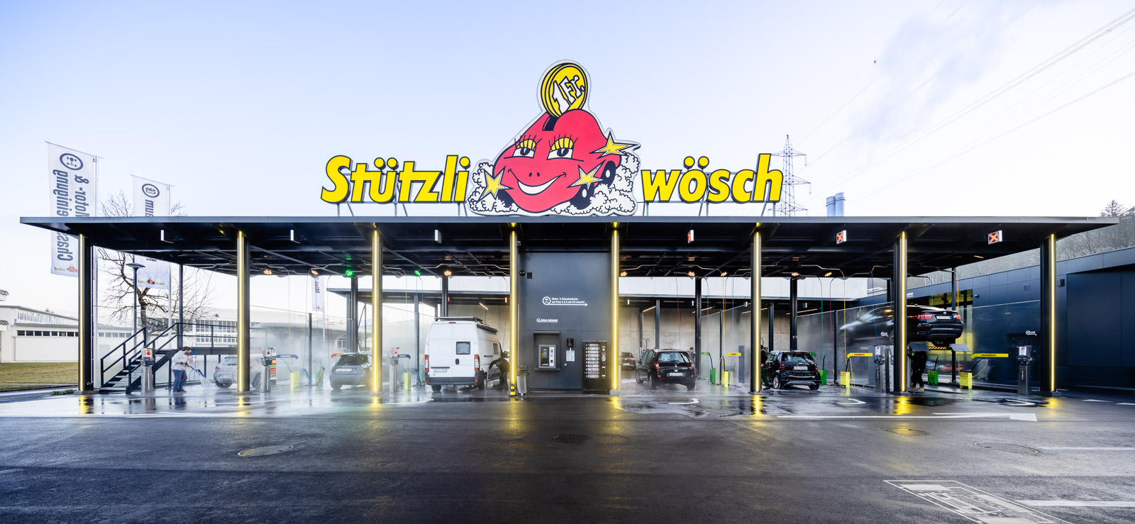Stützli Wösch - Bremgarten - car wash building